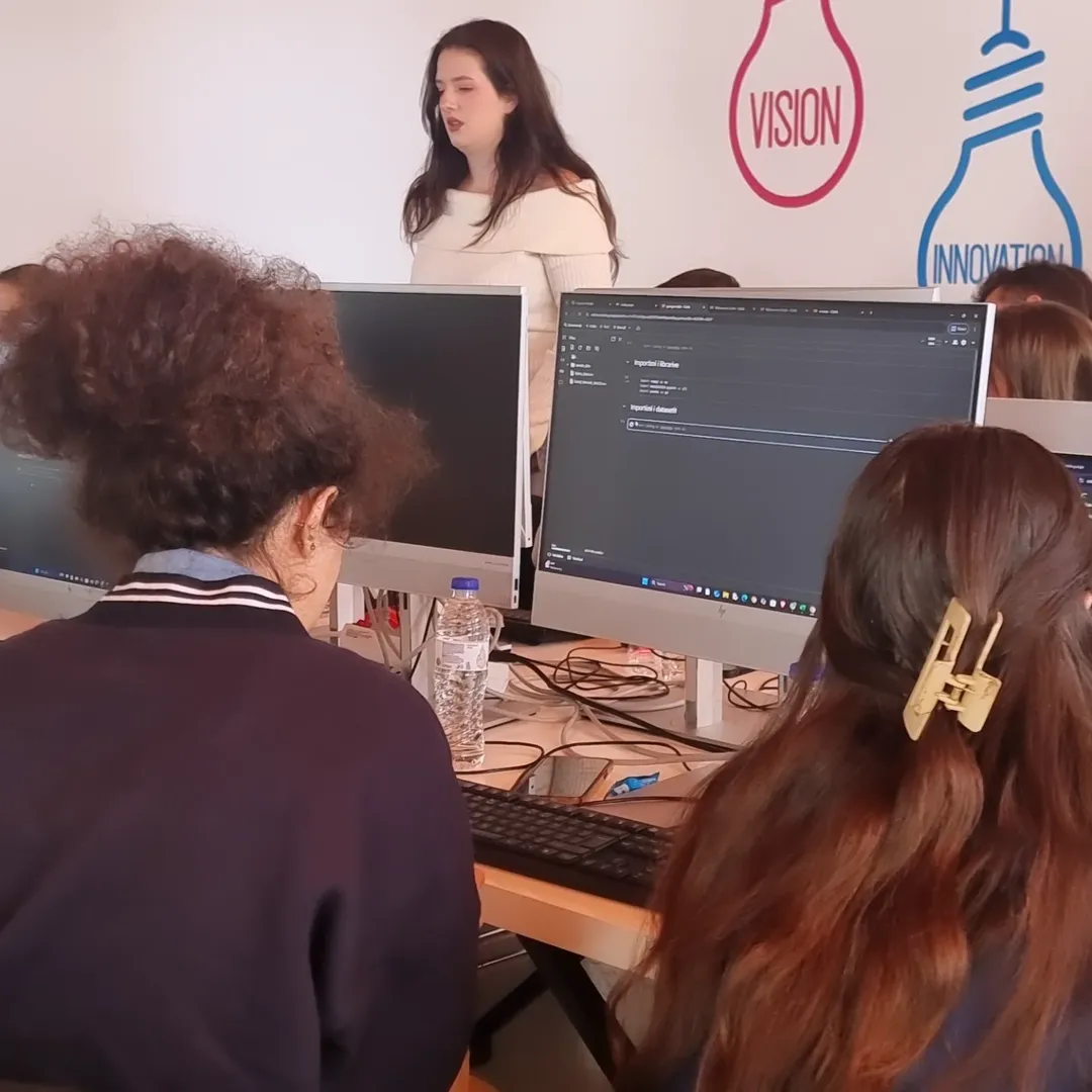 Two day 'Introduction to AI and ML' workshop in Korçë 9